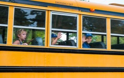 The boys are back…in school